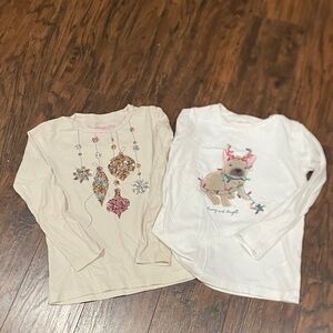 Crewcuts Holiday Long Sleeve Tees